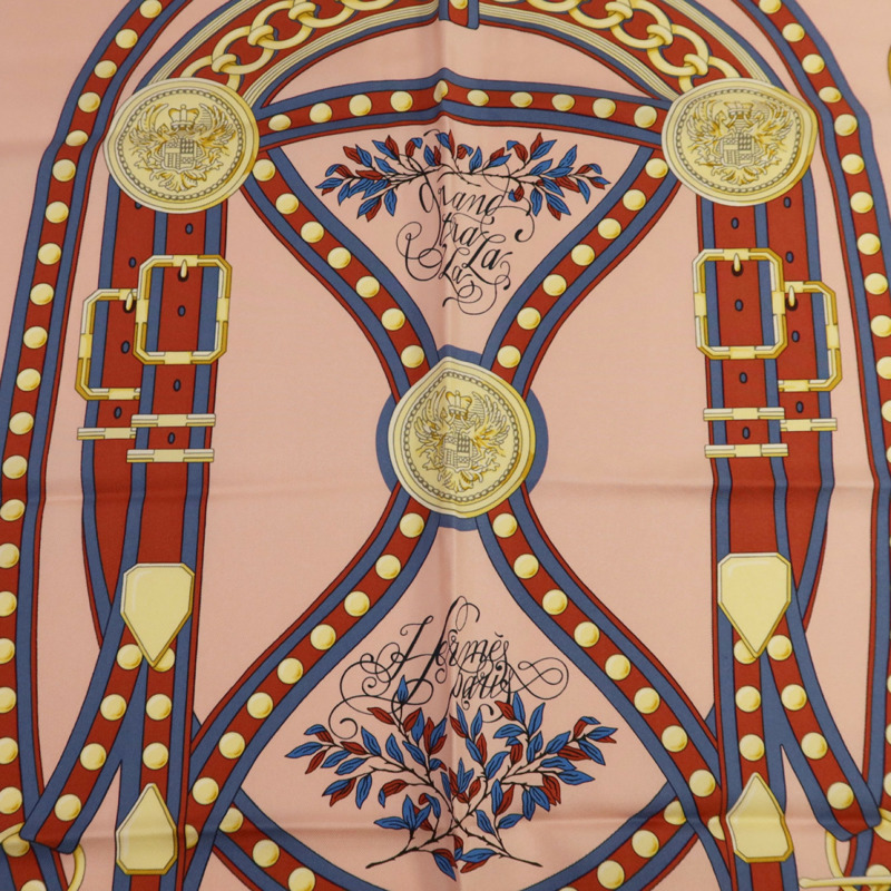 HERMES 絲質Scarf 90x90絲巾-5