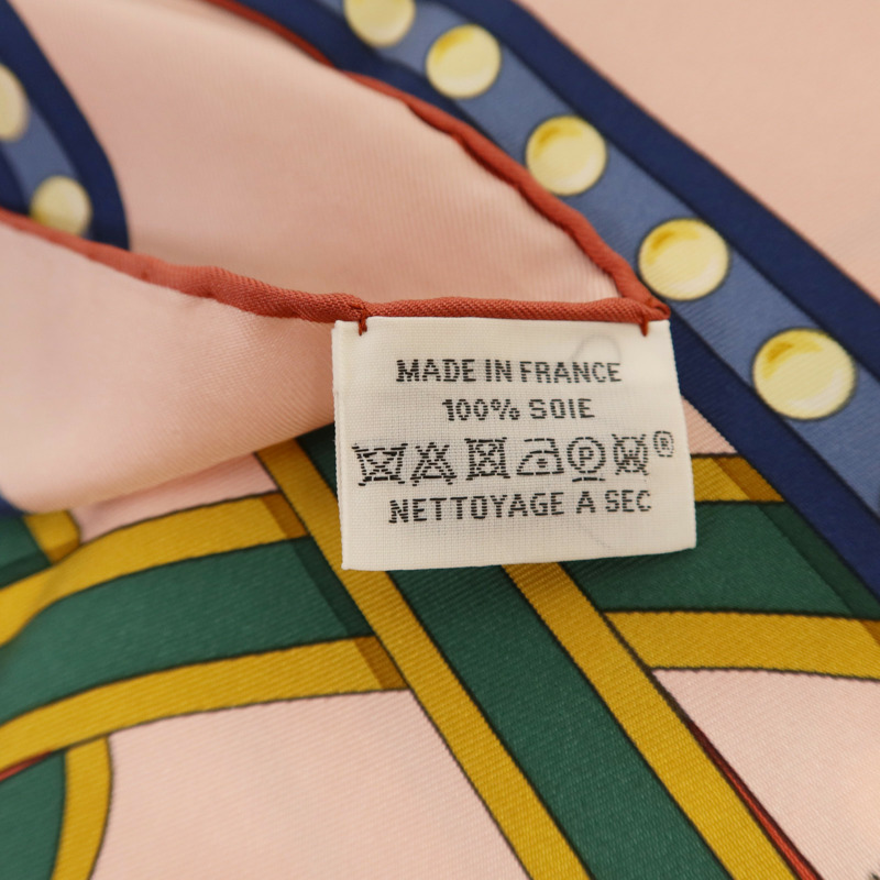 HERMES 絲質Scarf 90x90絲巾-7