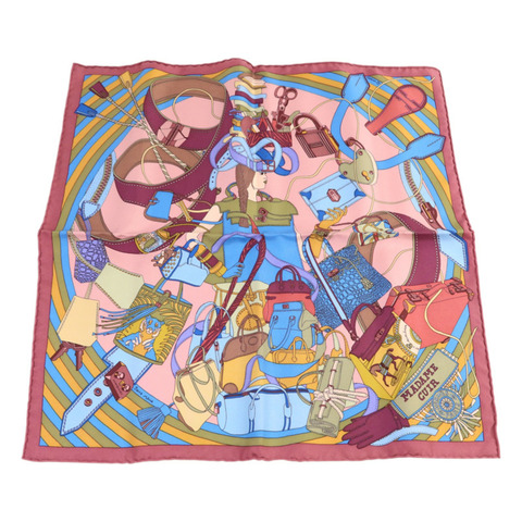 HERMES 絲質Scarf 40x40絲巾