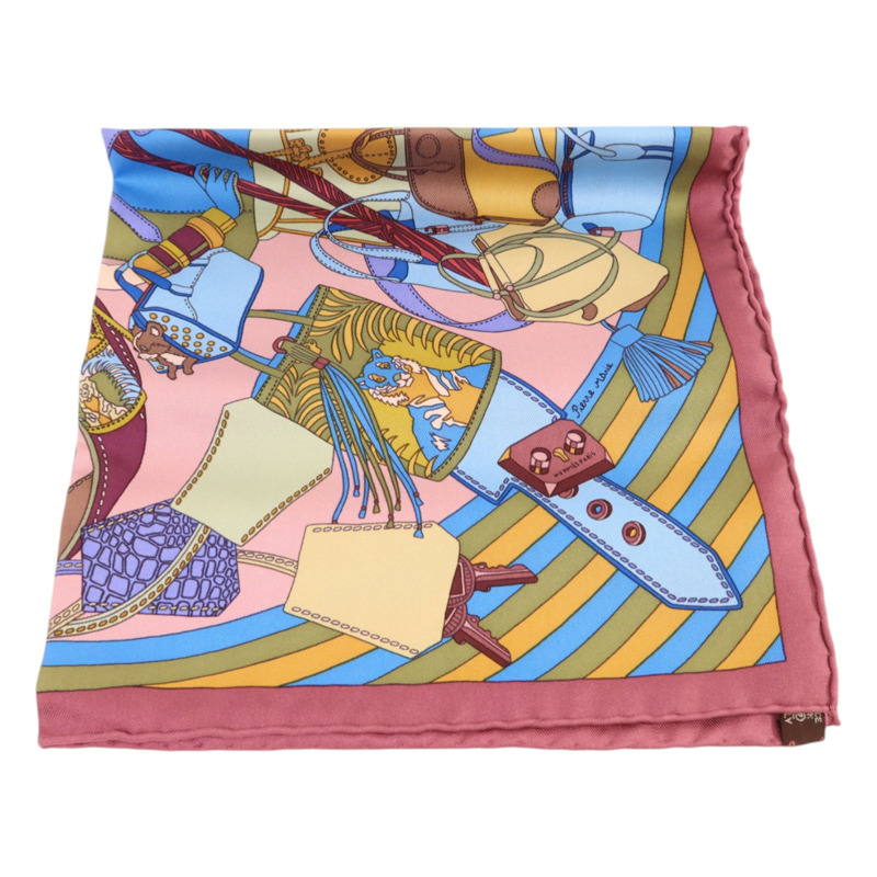 HERMES 絲質Scarf 40x40絲巾-2