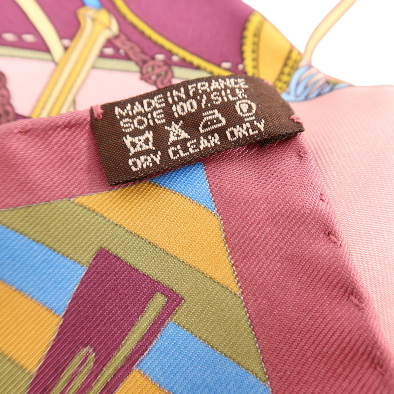 HERMES 絲質Scarf 40x40絲巾-6