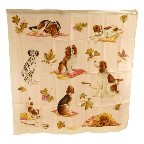 Salvatore Ferragamo 絲質Scarf 90x90絲巾