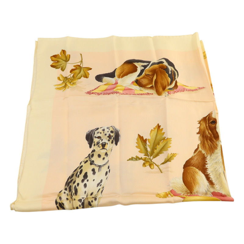 Salvatore Ferragamo 絲質Scarf 90x90絲巾-4