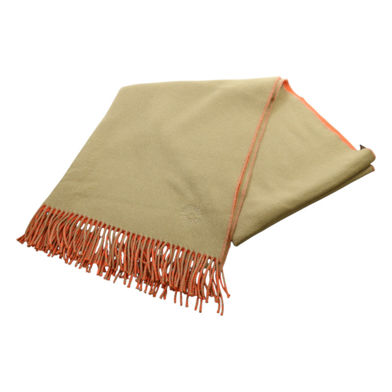 HERMES 羊絨Scarf 70X175圍巾-3