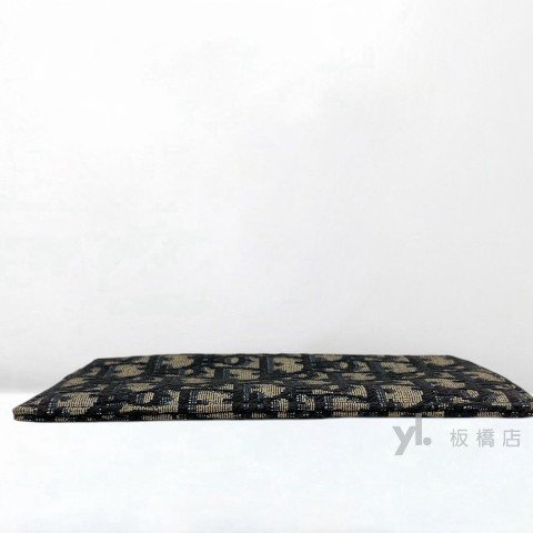 Y1998-Dior 藍緹花布復古金釦二合一Woc S5614CTZQM928-14