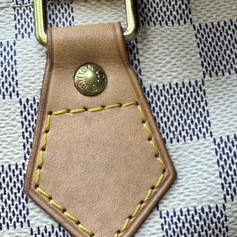 路易威登/Lv Speedy 30 白棋盘格 30*17*21-8