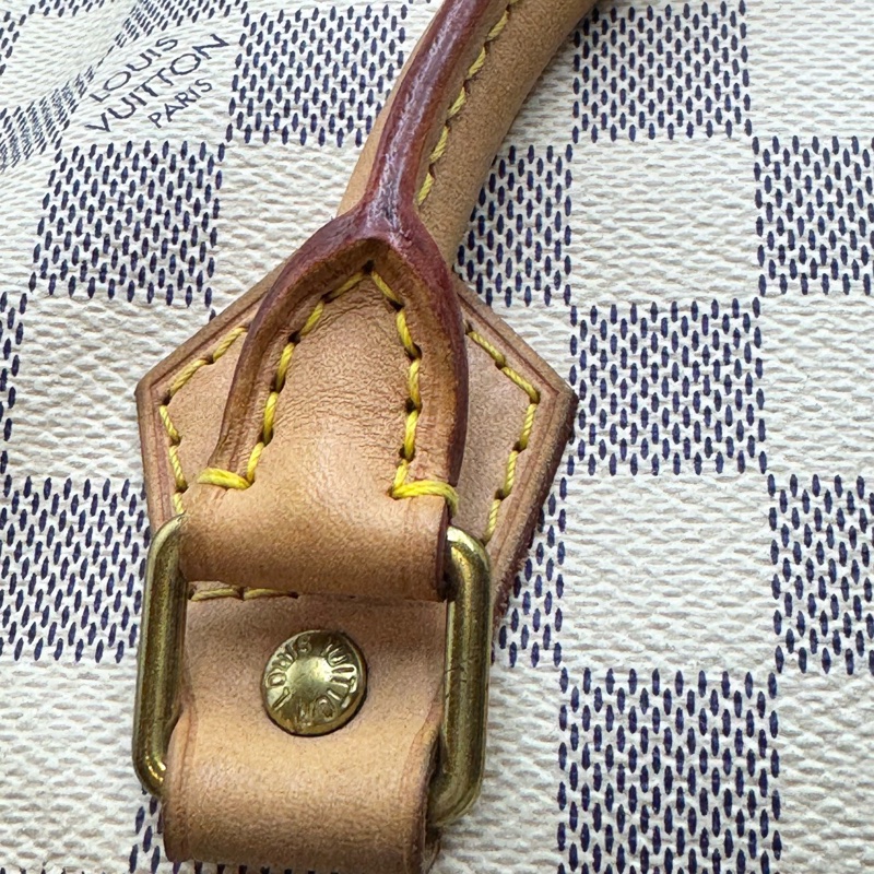 路易威登/Lv Speedy 30 白棋盘格 30*17*21-11