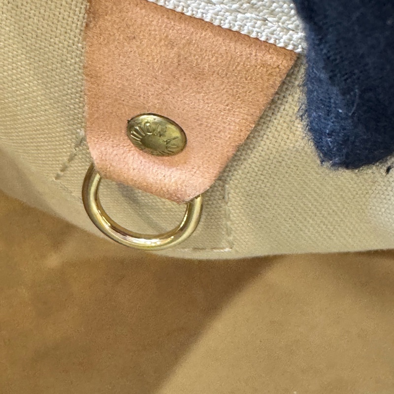 路易威登/Lv Speedy 30 白棋盘格 30*17*21-15