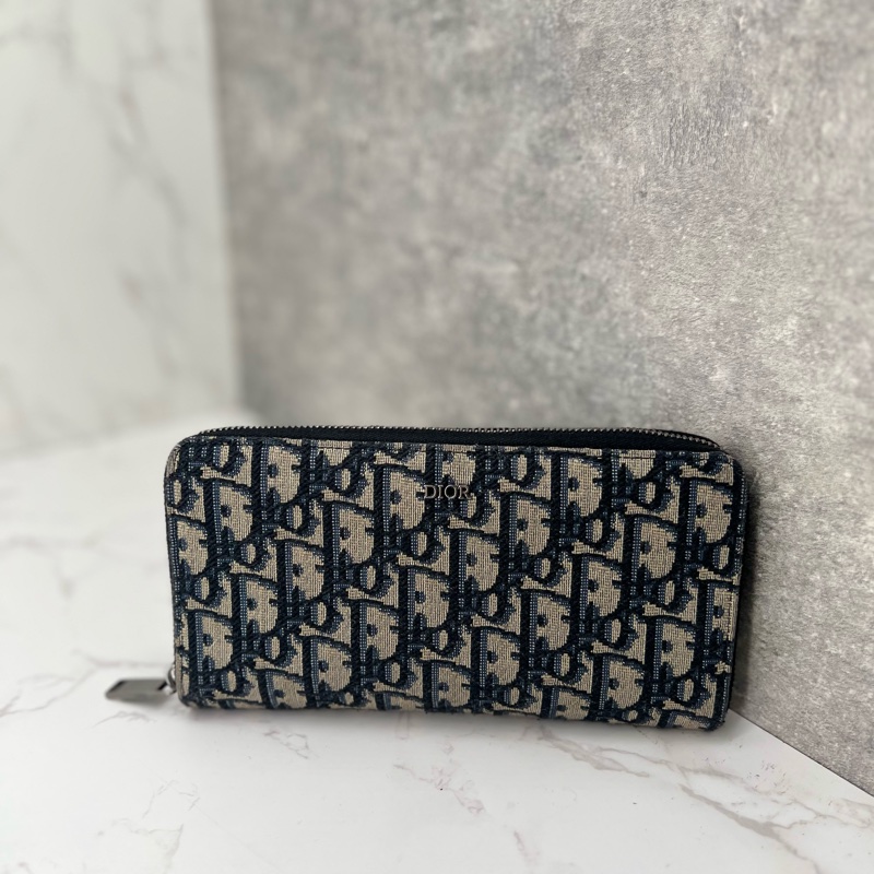 香緹國際精品 859 Dior 老花長夾 #盒裝完整-0