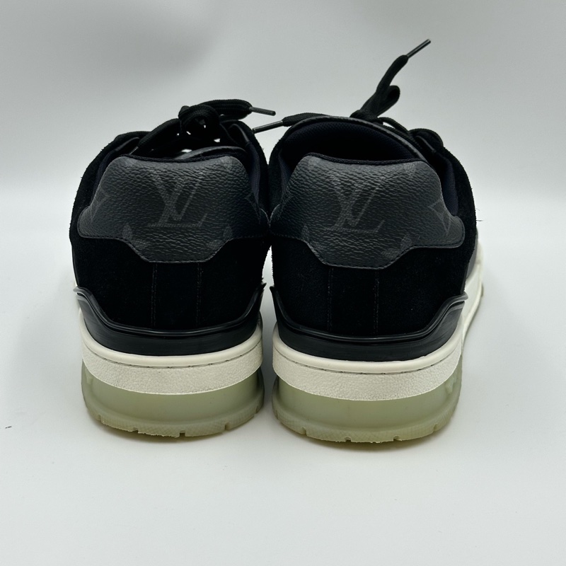 路易威登/Lv TRAINER 黑色LV老花版運動鞋 41碼-3