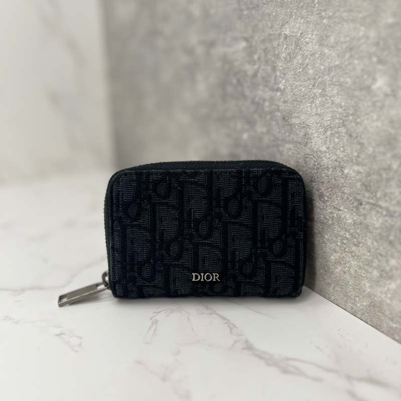 香緹國際精品 860 Dior 拉鏈零錢包 #盒裝完整-0