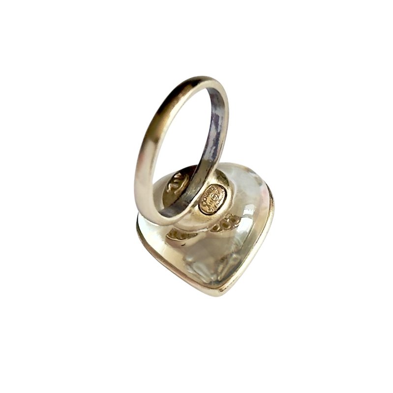 CHANEL CC 愛心💗 戒指-6