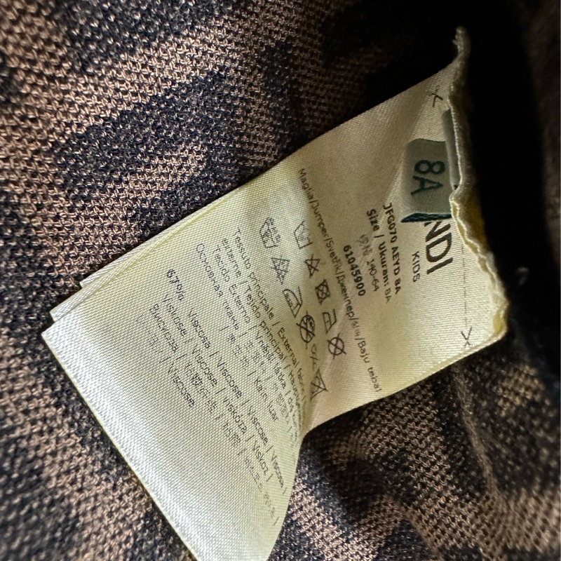 Fendi芬迪 滿印針織短裙 8A-4