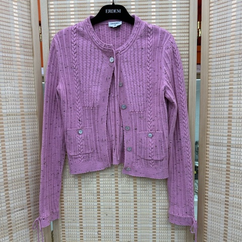 Chanel香奈兒 2025年綁帶針織開襟衫 34碼