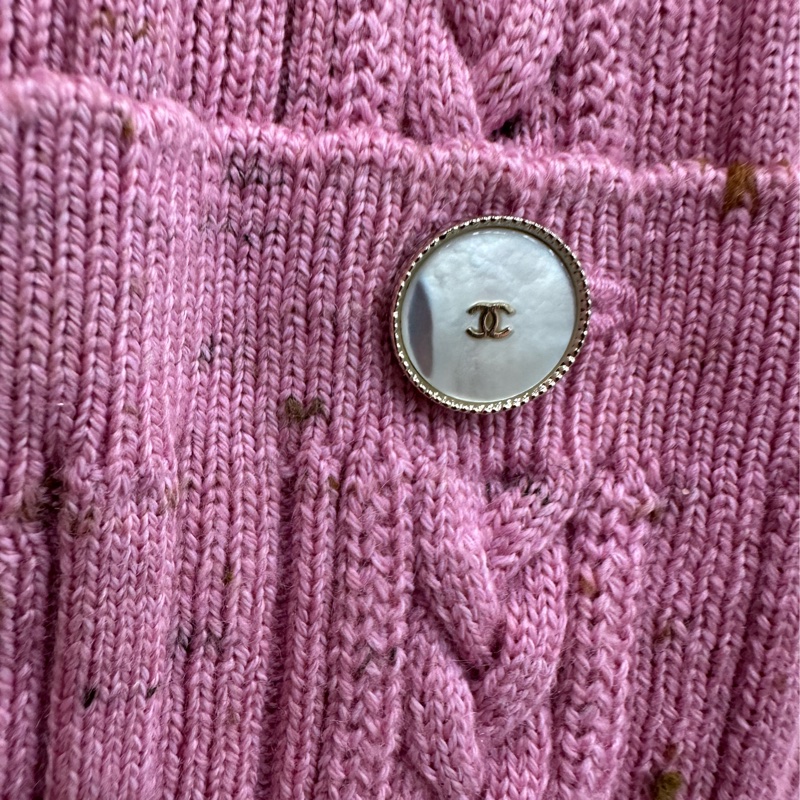 Chanel香奈兒 2025年綁帶針織開襟衫 34碼-3