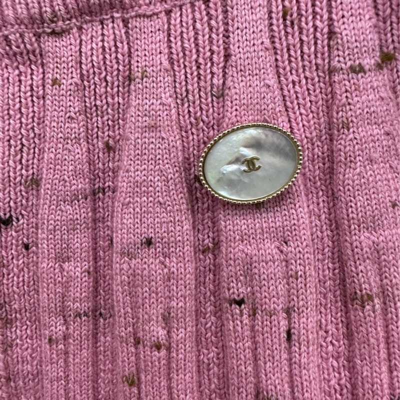 Chanel 香奈兒 2025 粉紅短裙 36碼-4