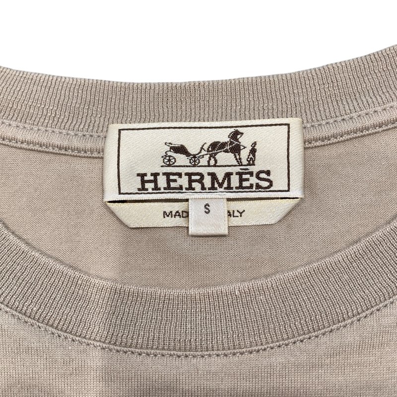 HERMES 愛馬仕 T-SHIRT 棉質T恤 灰色 SIZE:S-6