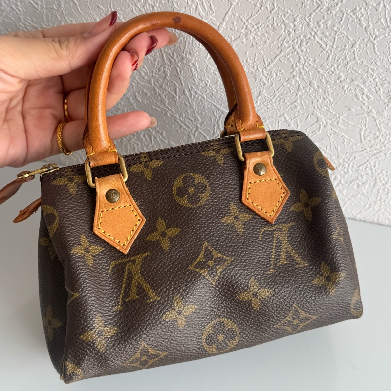 LV 花紋nano speedy  超可愛😻-2