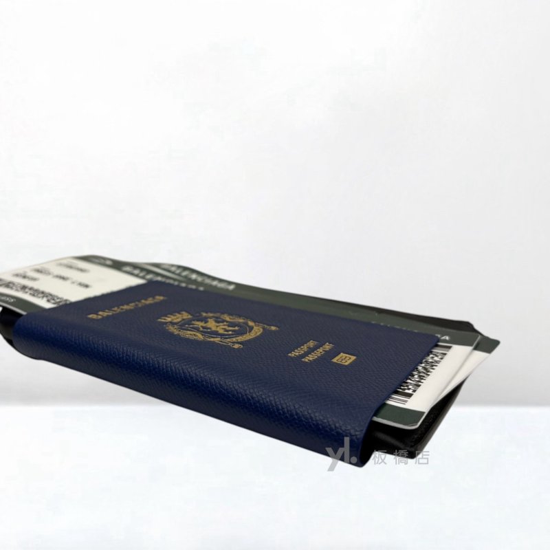 Y2006-Balenciaga皮件 護照造型小牛皮萬用夾-2