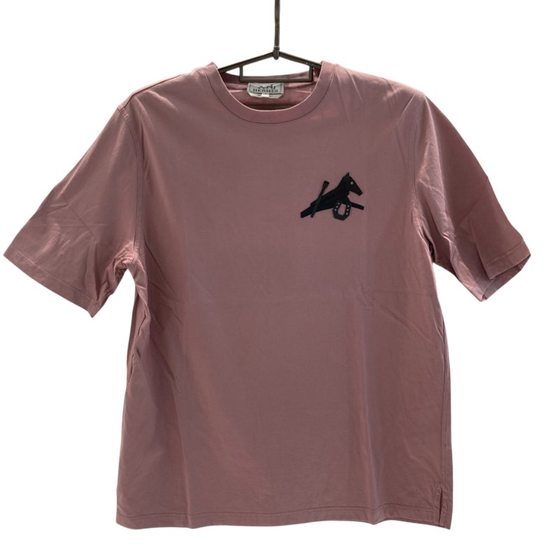 HERMES 愛馬仕 T-SHIRT 棉質T恤 粉色-0