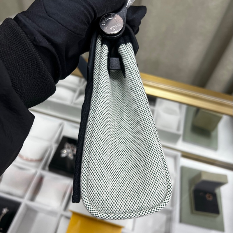 Hermes mini Herbag 熊貓配色 全新-4