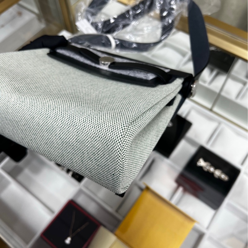 Hermes mini Herbag 熊貓配色 全新-7