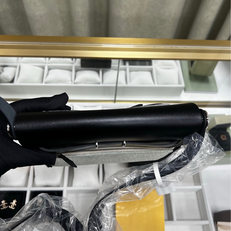 Hermes mini Herbag 熊貓配色 全新-11