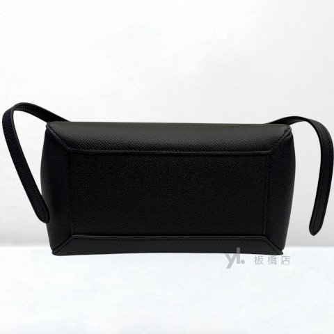 Y2010-CELINE Nano Belt黑色小牛皮鯰魚包-4