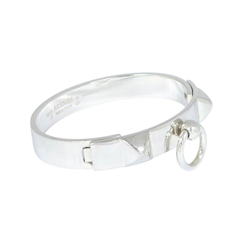 HERMES Collier De Chien 純銀 手環-2