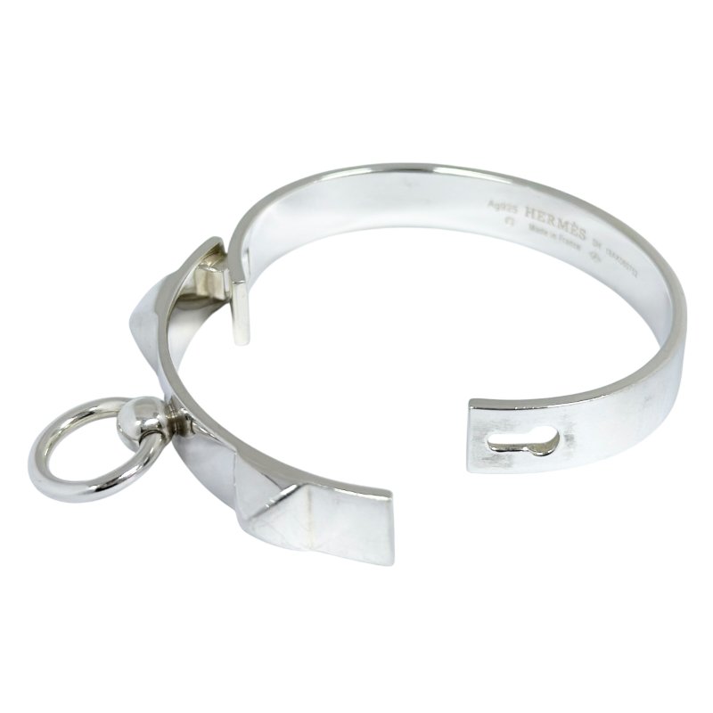 HERMES Collier De Chien 純銀 手環-8