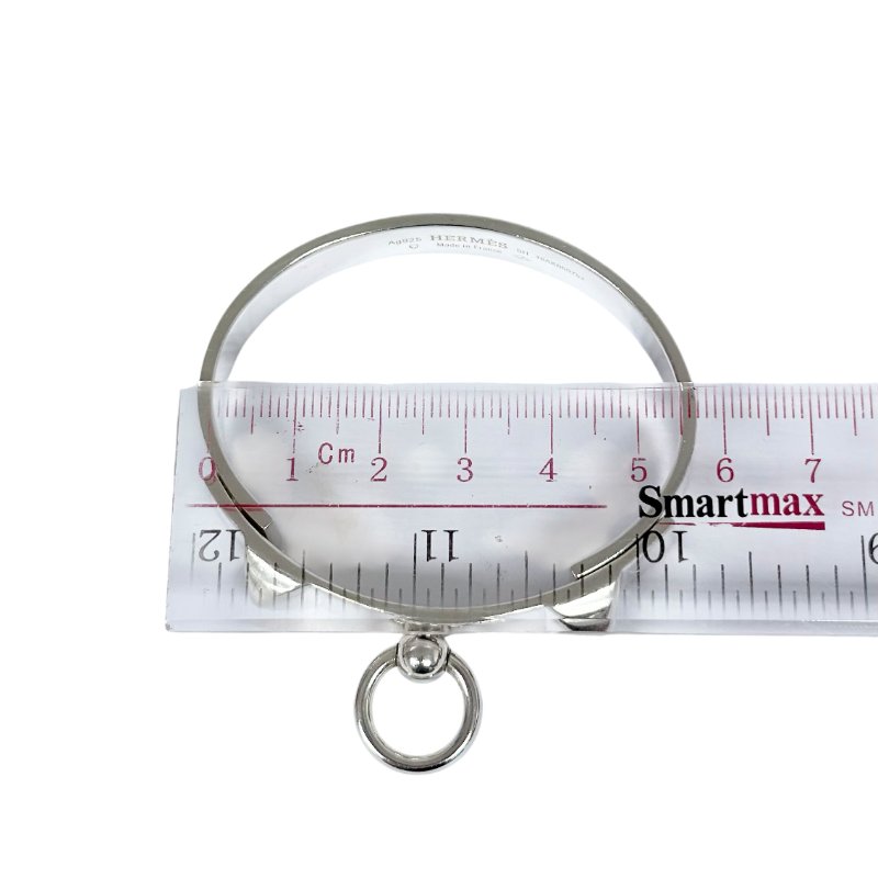 HERMES Collier De Chien 純銀 手環-10
