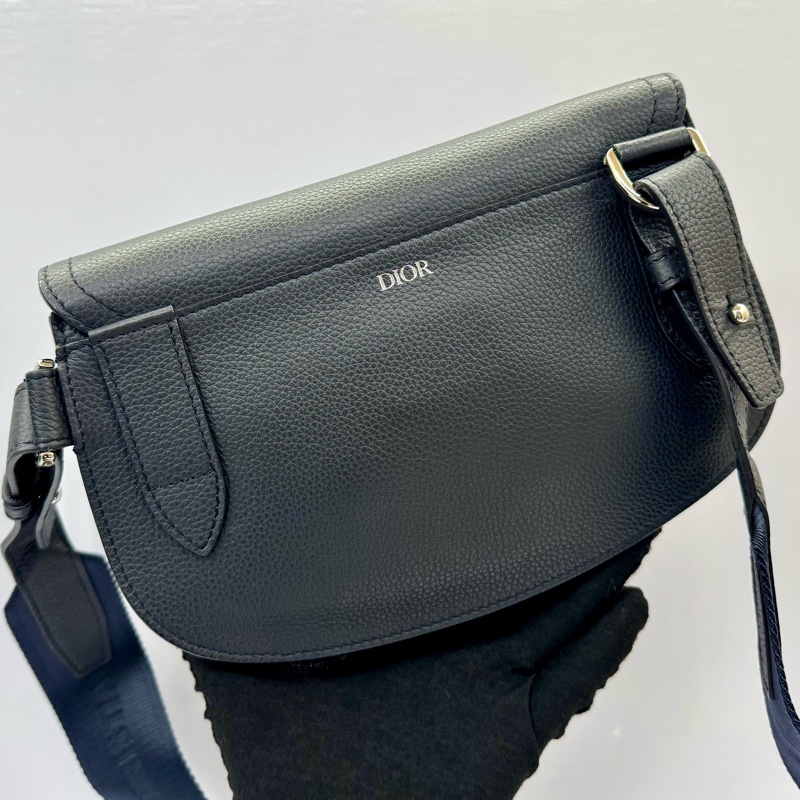 迪奧 Dior Saddle 馬鞍系列皮革 Hobo 包-1