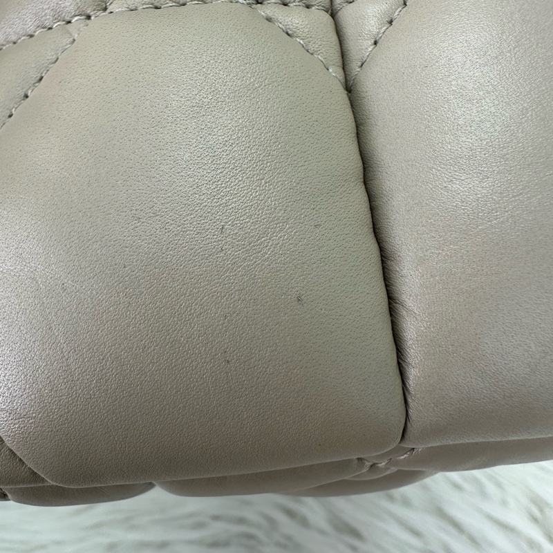 DIOR Travel Nomad Medium 奶茶色金扣飯盒包-8