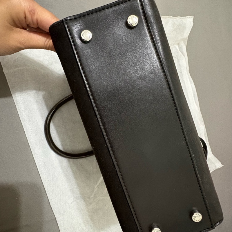 Charles & Keith Curved Handle Tote Bag-3