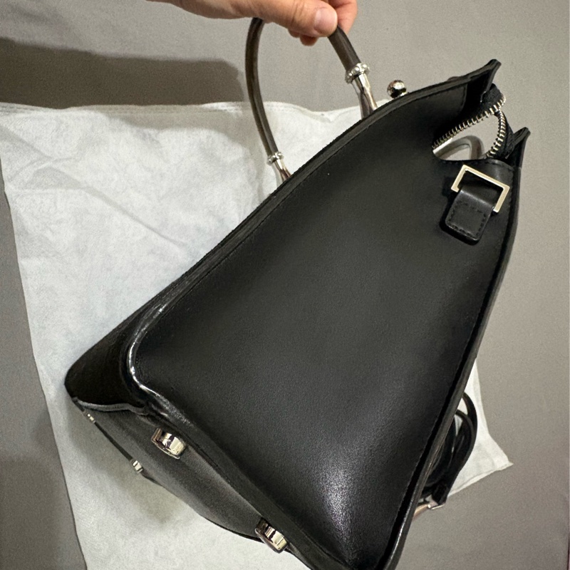 Charles & Keith Curved Handle Tote Bag-6