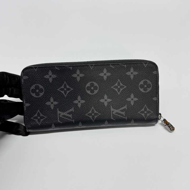 【超！級！新🎁】 LV M62295 RFID晶片款 黑老花長夾 （專櫃29,900）-4