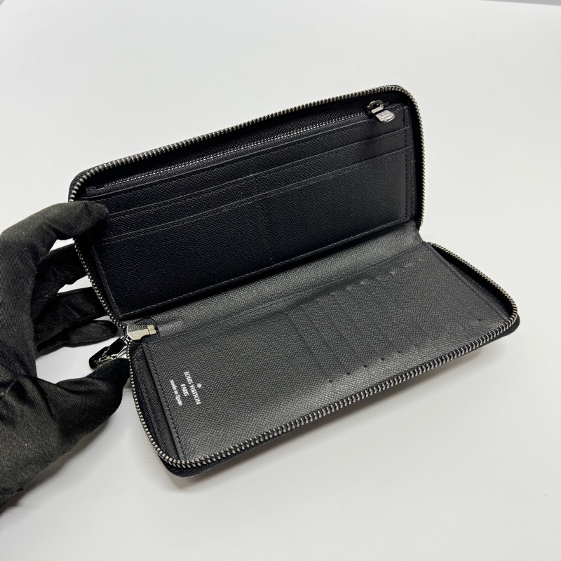 【超！級！新🎁】 LV M62295 RFID晶片款 黑老花長夾 （專櫃29,900）-5