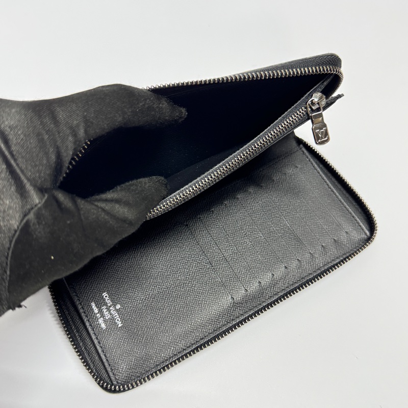 【超！級！新🎁】 LV M62295 RFID晶片款 黑老花長夾 （專櫃29,900）-7