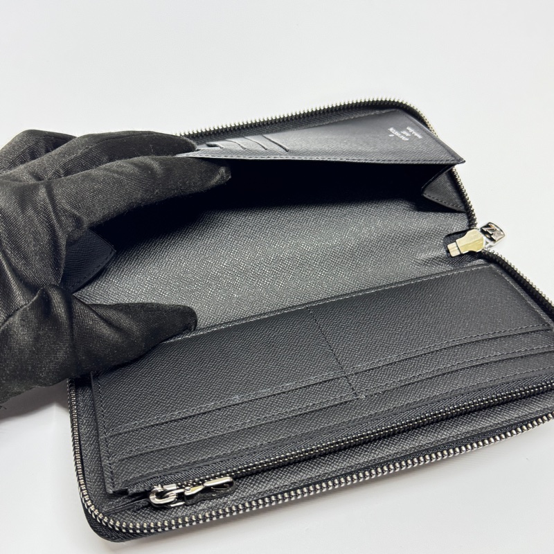 【超！級！新🎁】 LV M62295 RFID晶片款 黑老花長夾 （專櫃29,900）-9