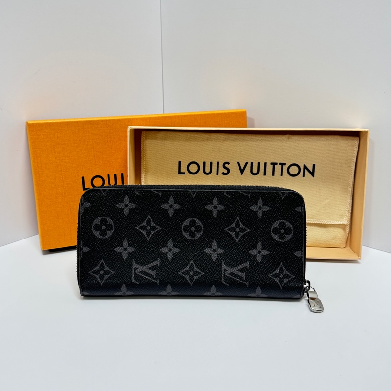 【超！級！新🎁】 LV M62295 RFID晶片款 黑老花長夾 （專櫃29,900）-10