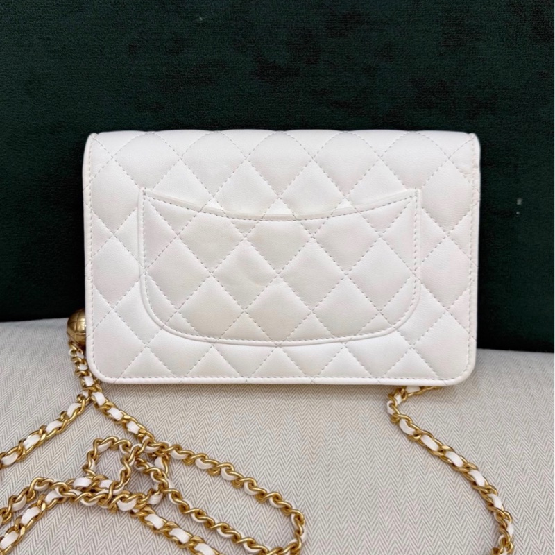 【97新 ✨ 全網最低價!】Chanel香奈兒 woc 白金 金球(下單前先詢問庫存❗️)-1