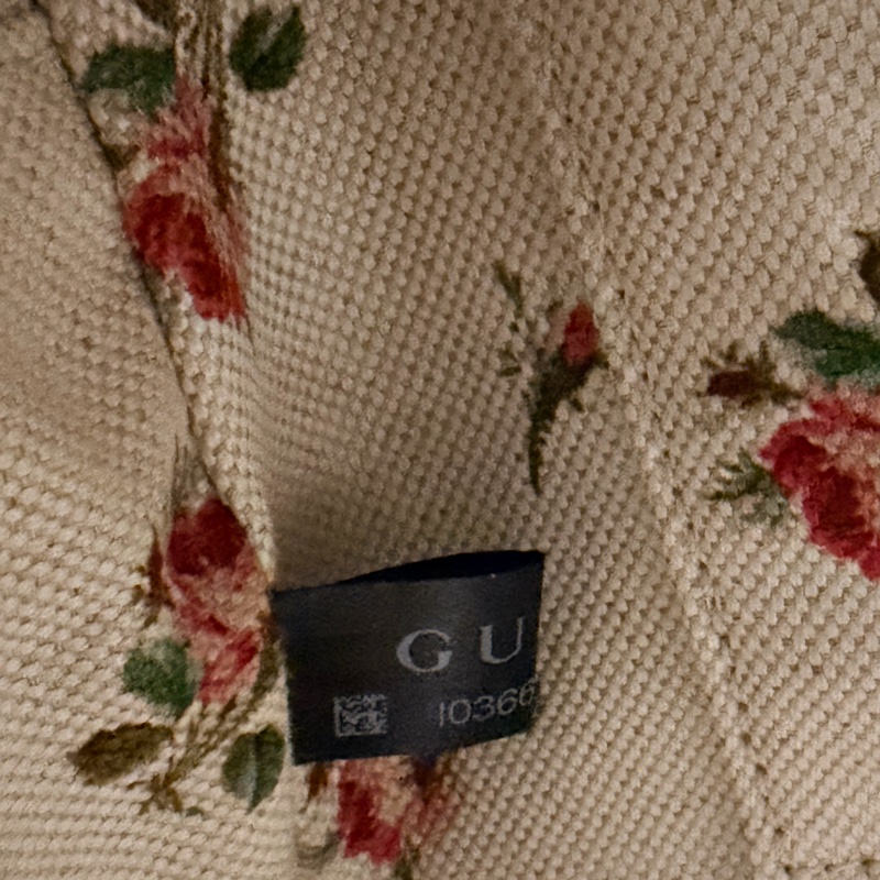 GUCCI 古馳 476466 經典GG Supreme帆布印花雙色織帶相機斜揹包(棕色)-20