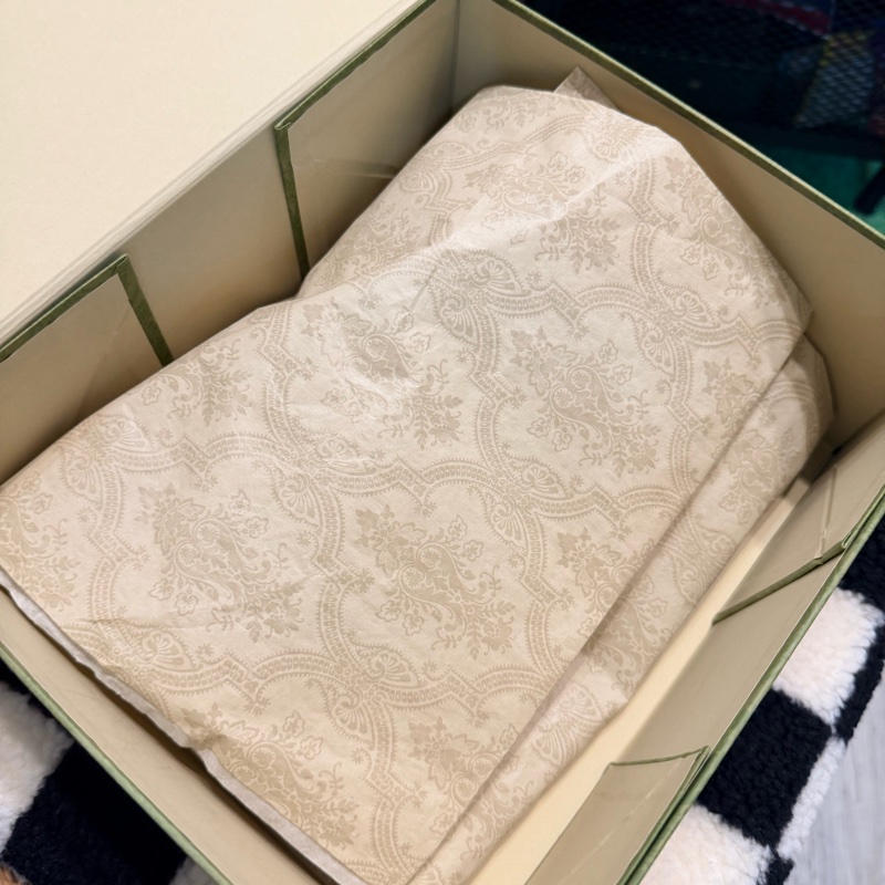 GUCCI 古馳 476466 經典GG Supreme帆布印花雙色織帶相機斜揹包(棕色)-23