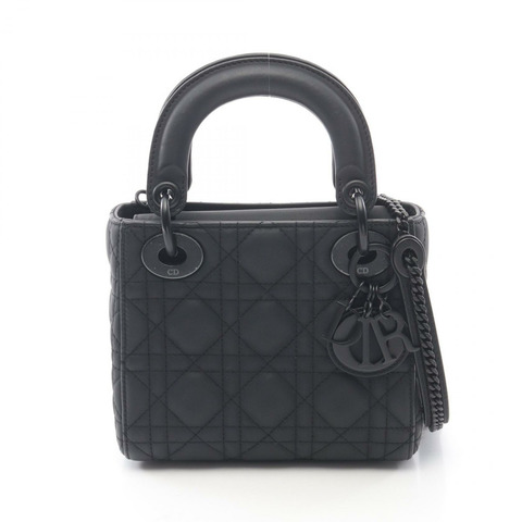 Christian Dior Lady Dior 迷你 Cannage 超霧面斜背包 M0505SLOI