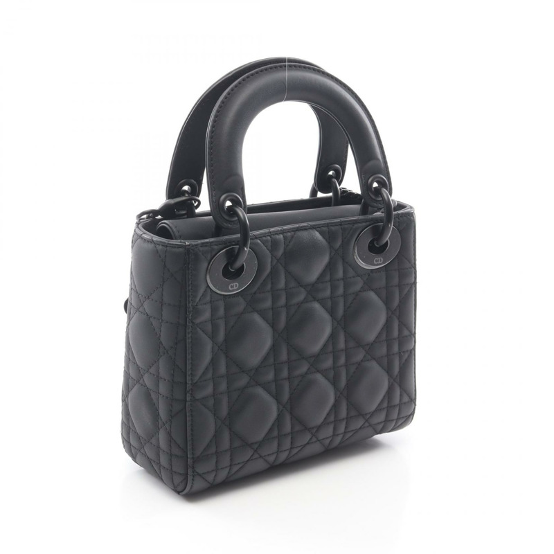 Christian Dior Lady Dior 迷你 Cannage 超霧面斜背包 M0505SLOI-1