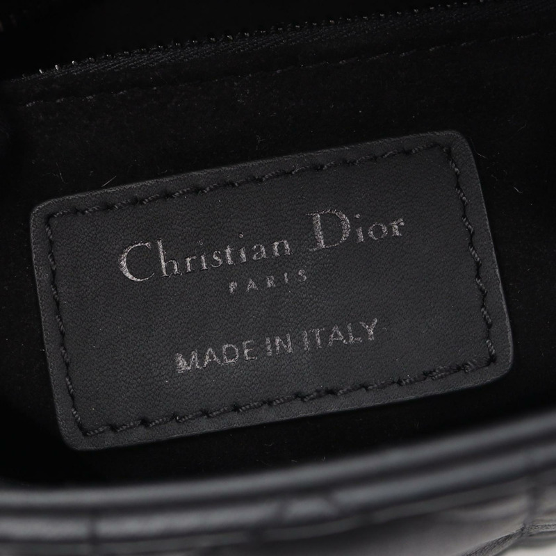 Christian Dior Lady Dior 迷你 Cannage 超霧面斜背包 M0505SLOI-3