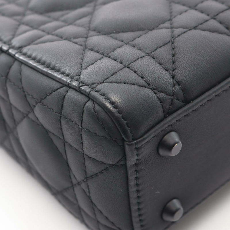 Christian Dior Lady Dior 迷你 Cannage 超霧面斜背包 M0505SLOI-4