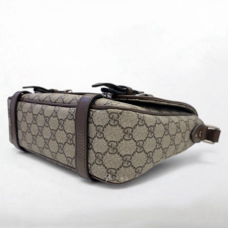 S5242-GUCCI GG Supreme印花帆布郵差包658542-5