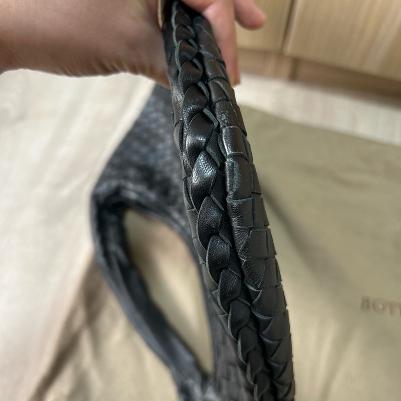 BV hobo 和尚包 肩背包 單肩包 黑-17