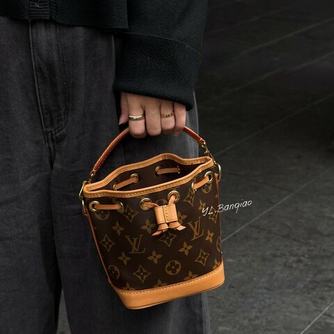 S5325-LV Nano Noe原花迷你水桶包M81266